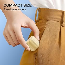 White Noise Machine Baby Portable Sound Machine,LEICEX Travel Sound Machine,15 Non-Looping Sound Timer and Memory Play, Mini White Noise Machine for Sleeping Office Travel Honey