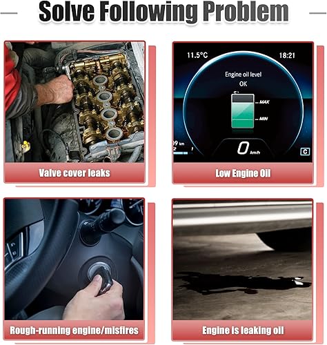 Miniatura 6 de X AUTOHAUX 03L 103 483S Junta de tapa de válvula de motor para Volkswagen Jetta 2009-2014 para Volkswagen Golf 2010-2014 para Volkswagen Beetle