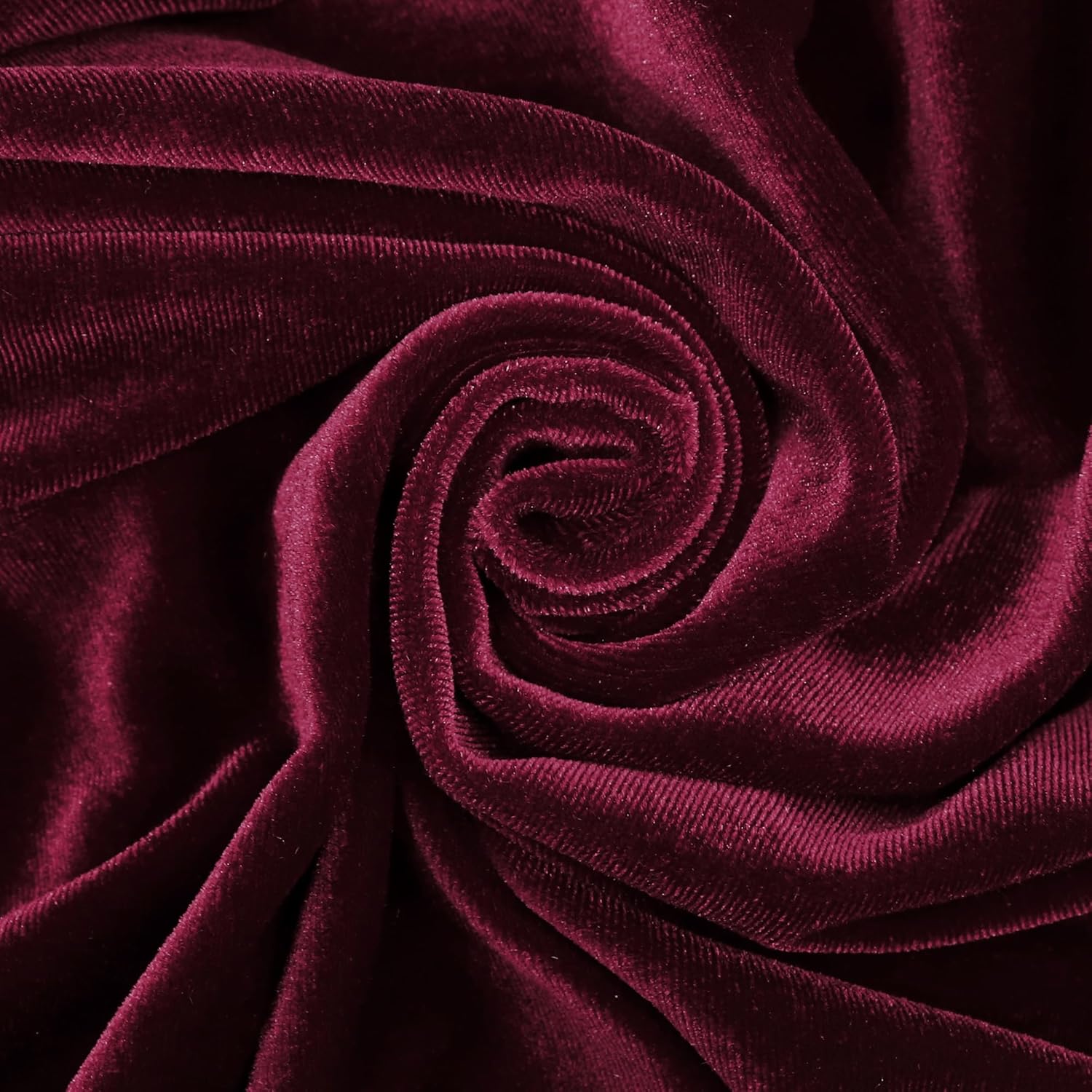 R.Vivimos Womens Fall Velvet Mini Dress V Neck Long Sleeve Elastic Waist Winter Tiered Flowy Swing A-Line Dress with Pockets - Image 7