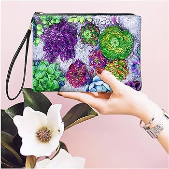 Amazon | ダイヤモンドアート ハンドバッグ キット ビーズアート