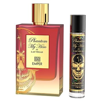 Emper PHANTOM My Hero in Las Vegas Eau de Parfum Unisex 120ml | Bold Woody Amber Scent | Long-Lasting Premium Unisex Perfume | Modern, Luxurious & Confident Fragrance for All Occasion