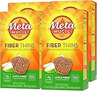 Vista 1 de Galletas de fibra con sabor a manzana, de Metamuncil (24 en cada paquete)