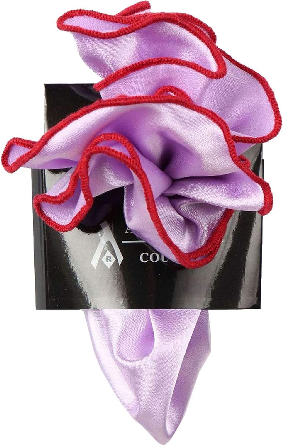BUYYOURTIES Mens Round Pocket Square Accessory