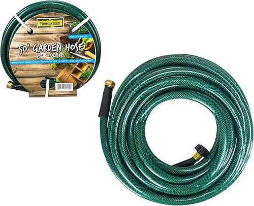 ToolUSA Manguera de jardĂn verde ligera de 58 pulgadas de diámetro, de 50 pies para uso domĂ©stico, GT-HOSE-50 ToolUSA Manguera de jardĂn verde ligera de 58 pulgadas de diámetro, de 50 pies para uso domĂ©stico, GT-HOSE-50