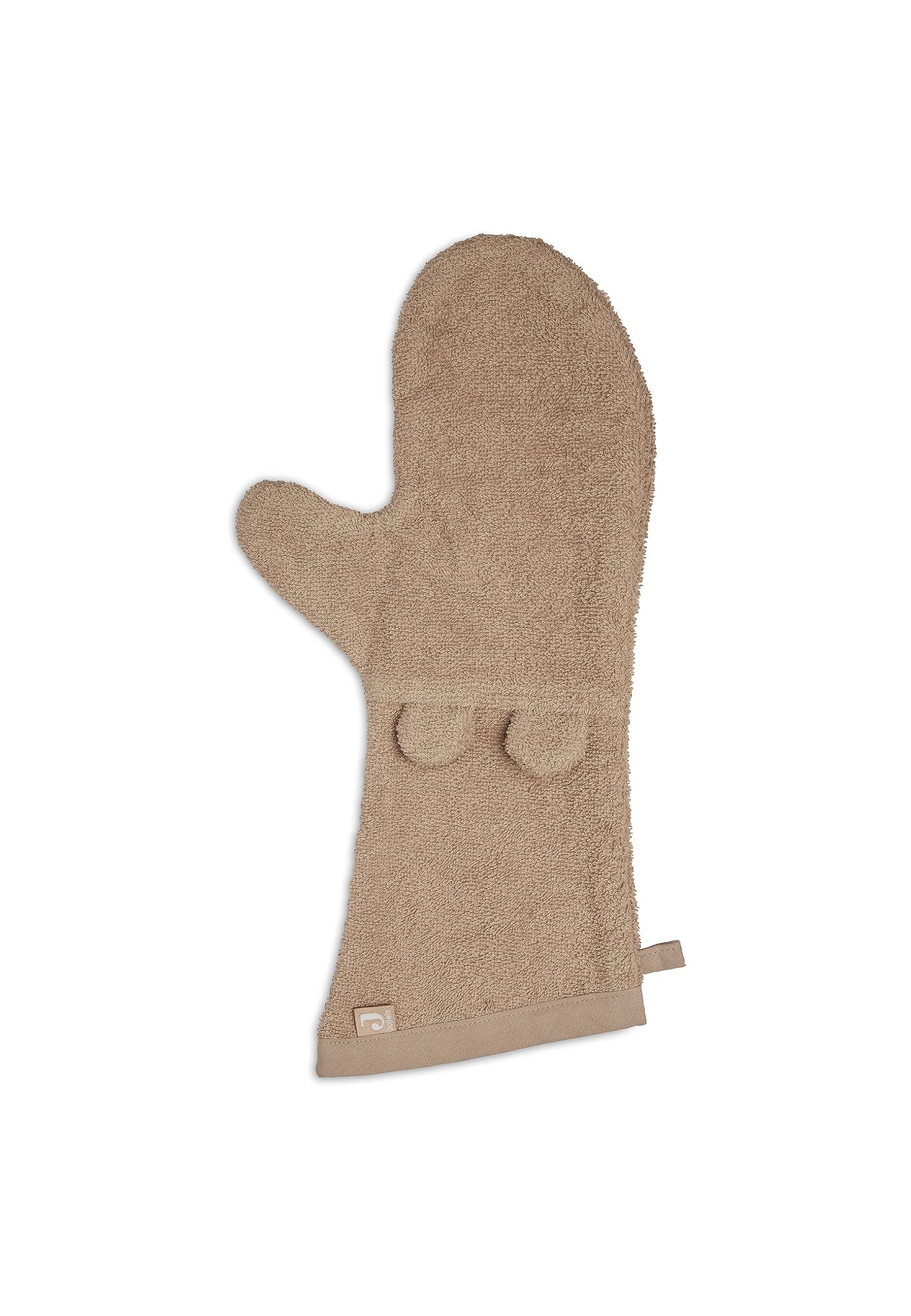 Jollein - Terry Washcloth with Ears - Washcloths - Biscuit - Image 2