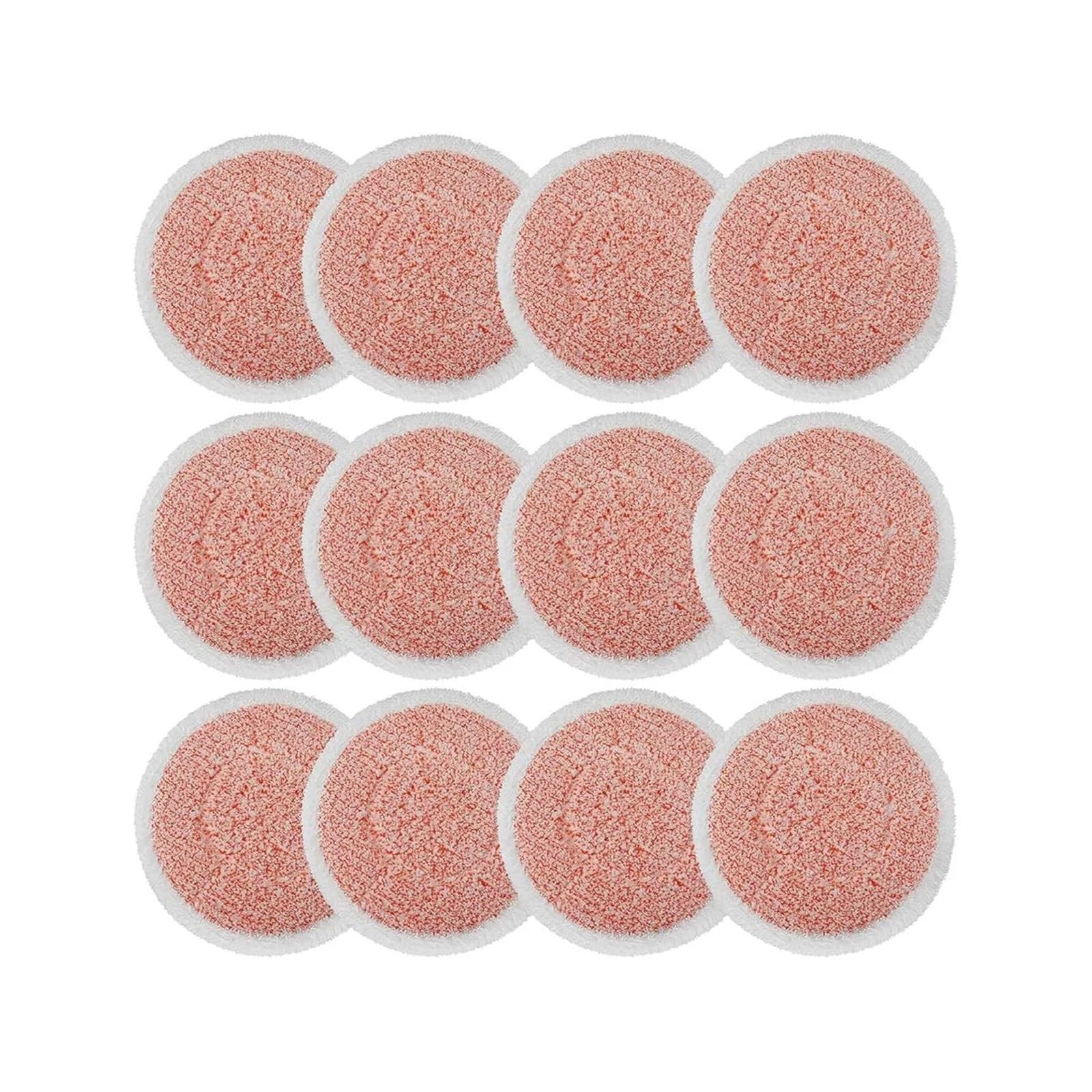 Paquete de 12 Almohadillas for trapeador a Vapor Esmerilado de Alta Resistencia, Almohadilla de Limpieza multifunción for Vapor y Esmerilado, Compatible con Shark S7000AMZ / S7001 / S7201