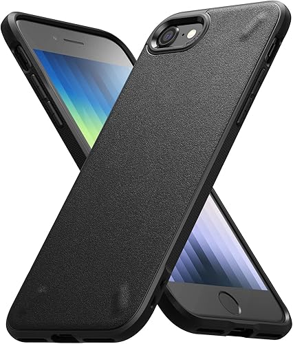 Miniatura 10 de Ringke Onyx - Funda compatible con iPhone SE 5G (3 generación, 2022), resistente, resistente, duradera, a prueba de golpes, TPU resistente,