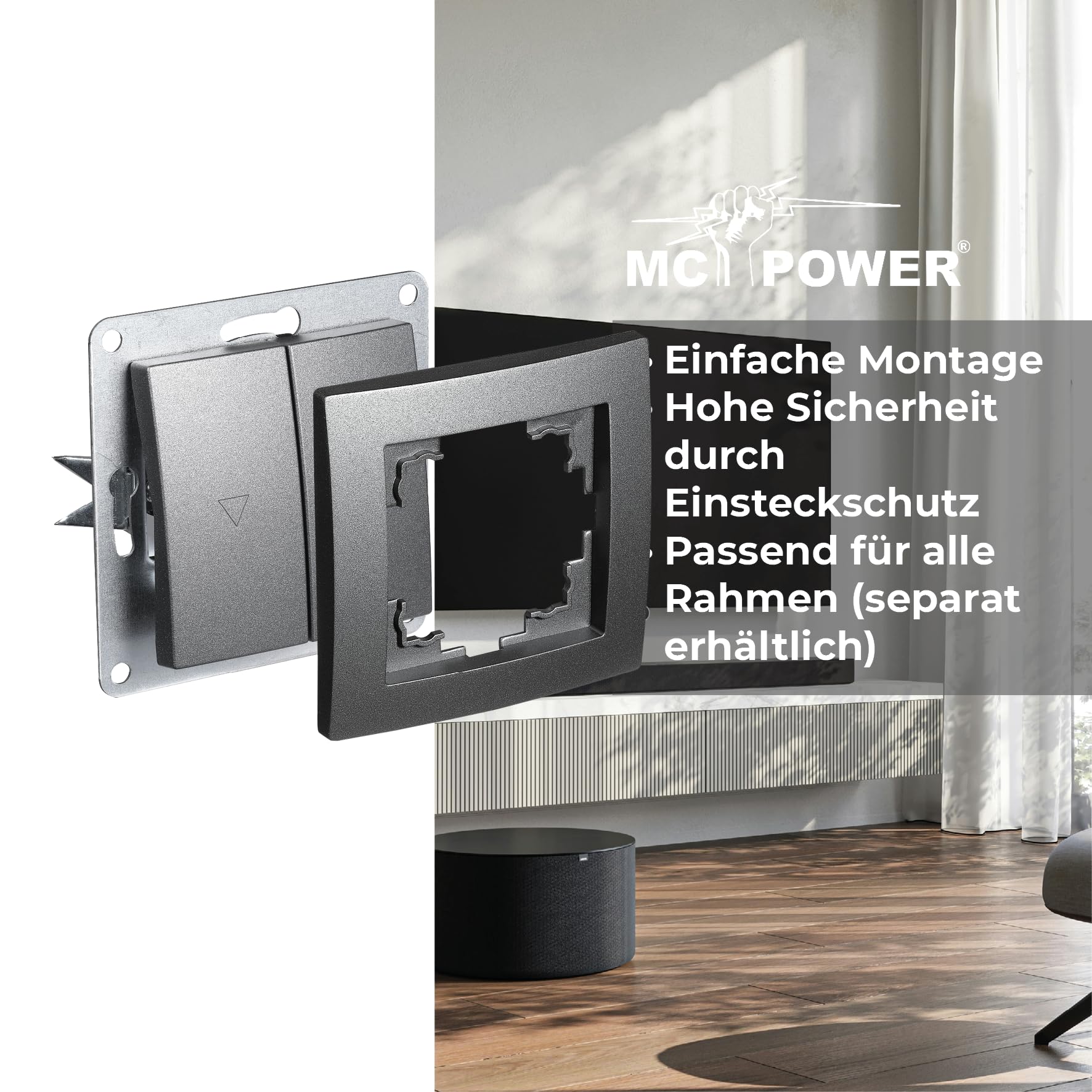 McPower Presa con contatto di protezione Flair | confezione da 2