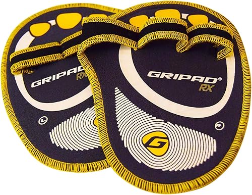 Miniatura 2 de Gripad RX - Agarres de elevación  Las almohadillas de agarre más duraderas hasta la fecha, la alternativa a los guantes de levantamiento de pesas,