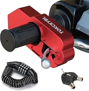 TOKCKYBL Motorcycle Lock