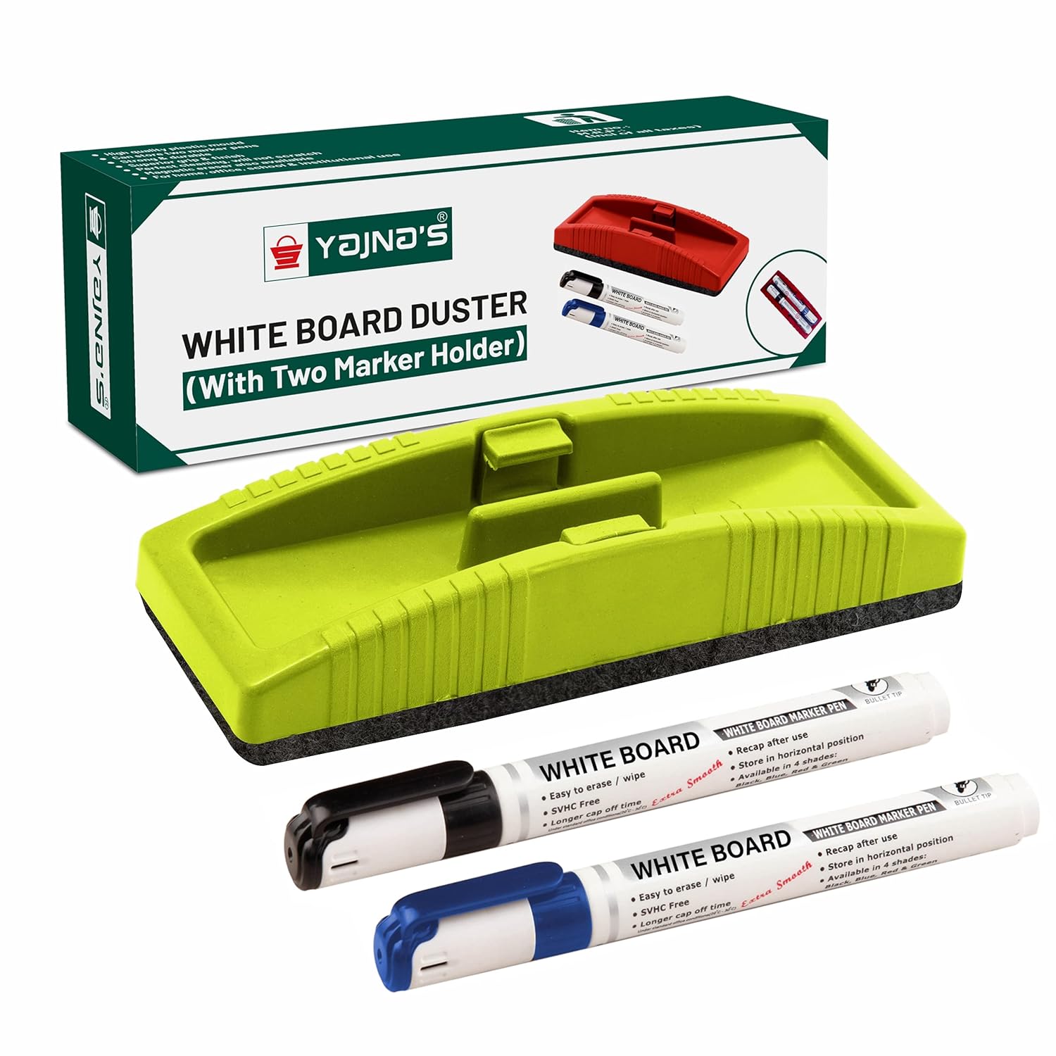 YAJNAS® Premium Non White Board Duster Blackboard Duster