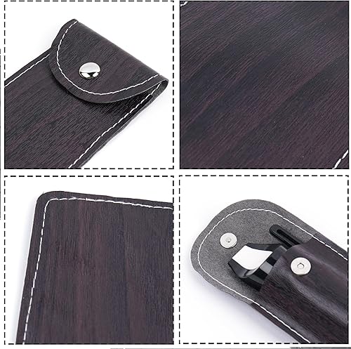 Miniatura 62 de Flauta para principiantes, niños y adultos, 8 agujeros, soprano, con varilla de limpieza y funda de cuero para estudiantes, entretenimiento en casa