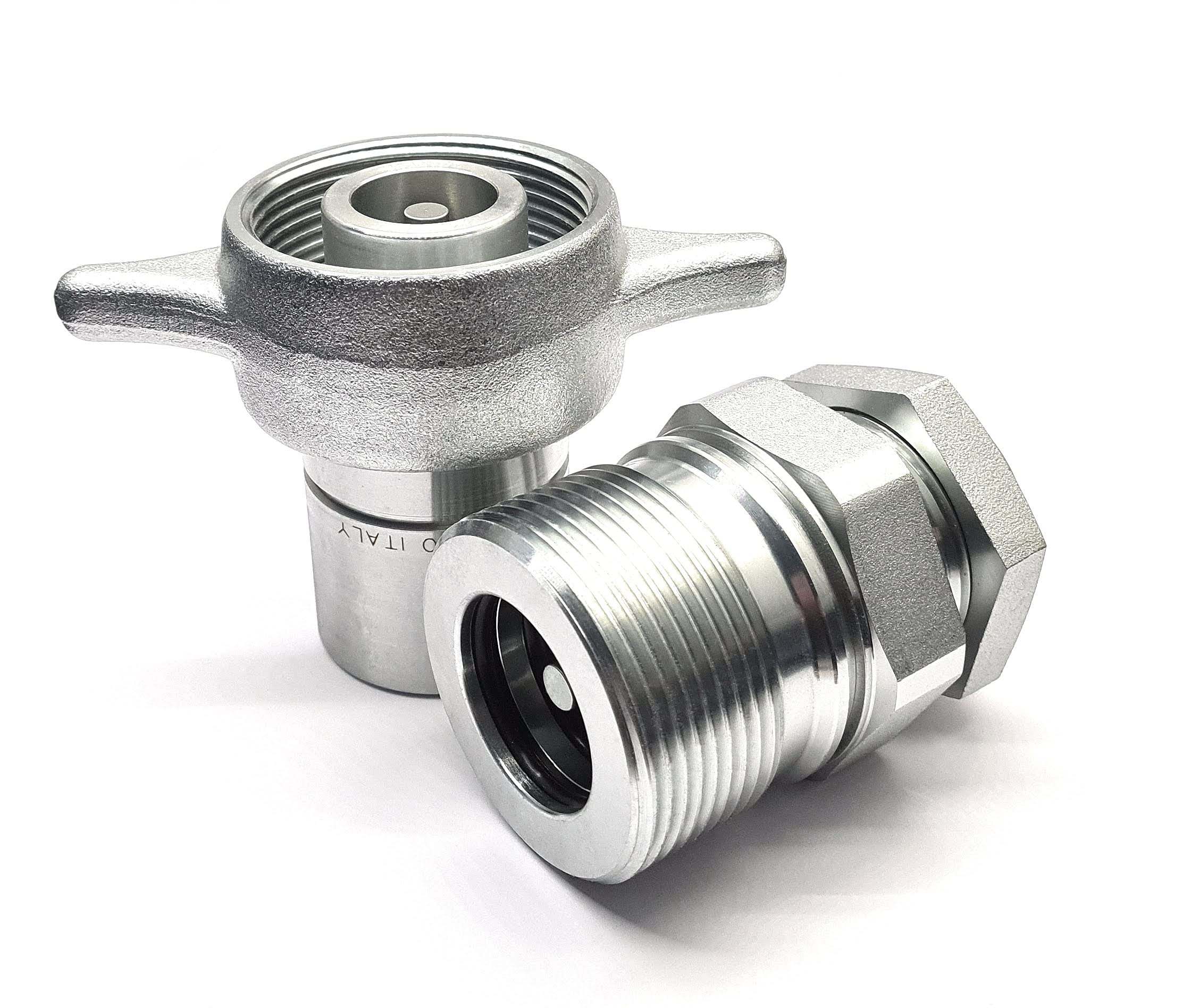 Carpet Cleaning Machine Connector Coupling SET with Viton Seals - 1/4"" BSP