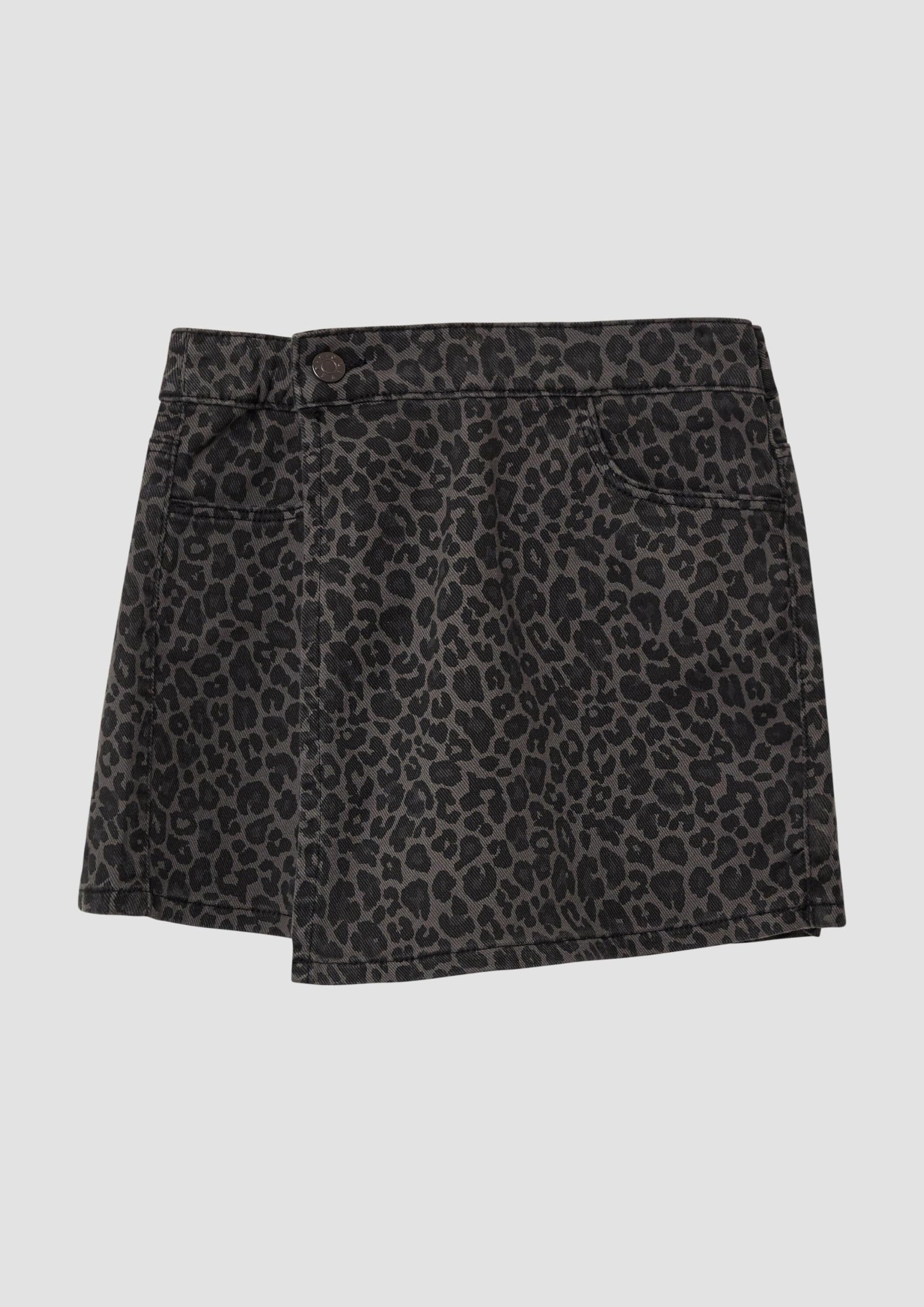 Skort/Rock mit Shorts dunkelgrau 158