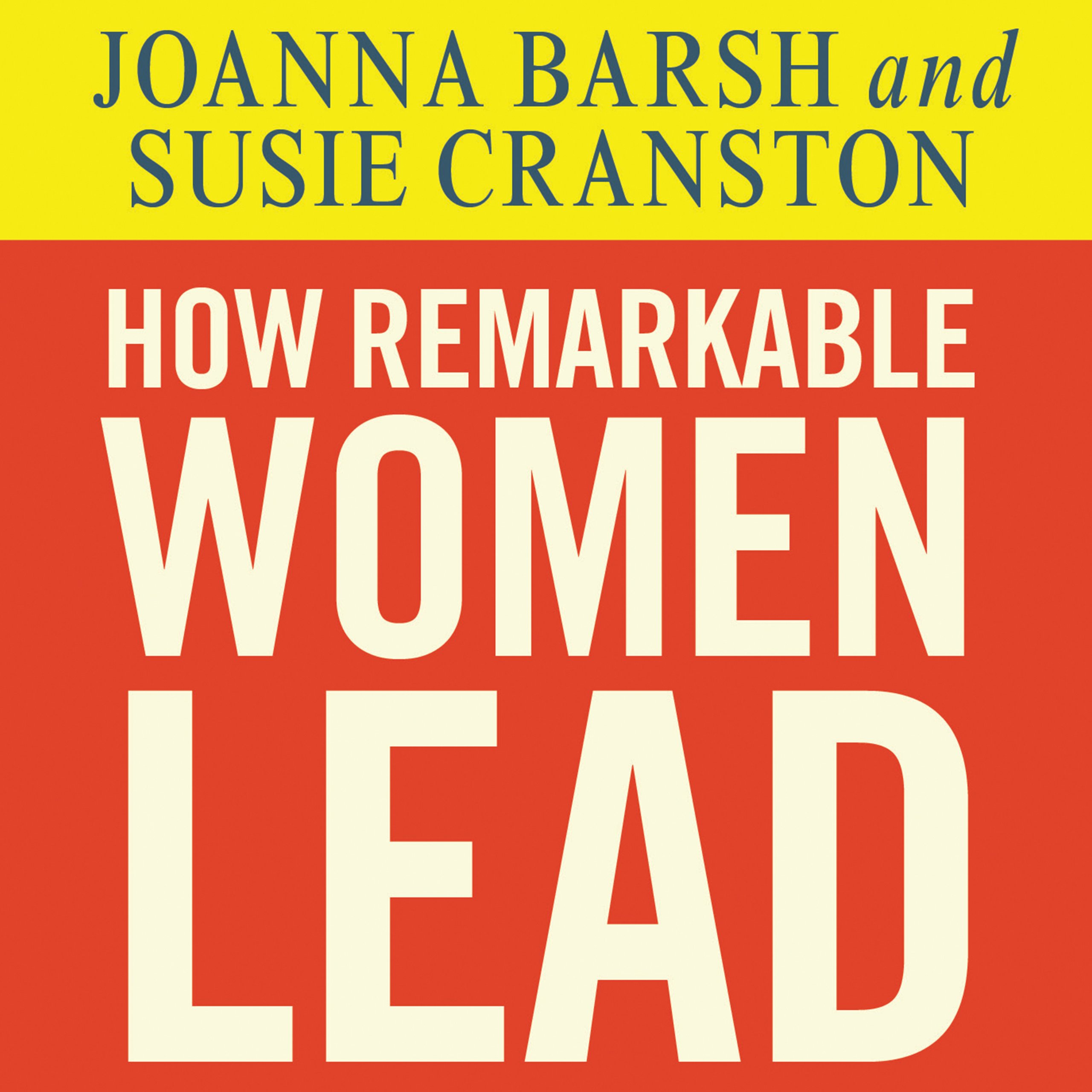 Cover art for How Remarkable Women Lead