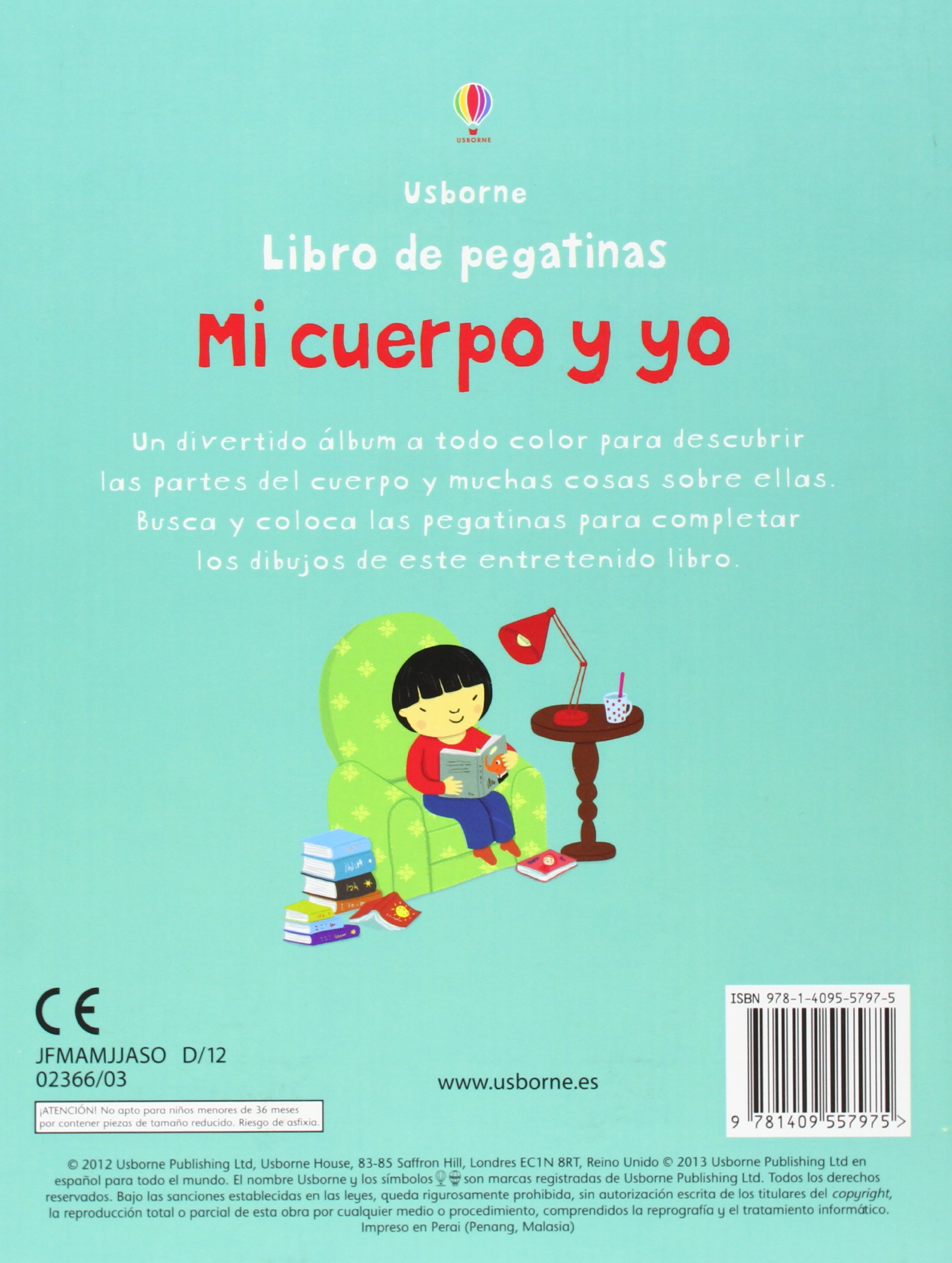 Mi cuerpo y yo (Mi primer libro de pegatinas)