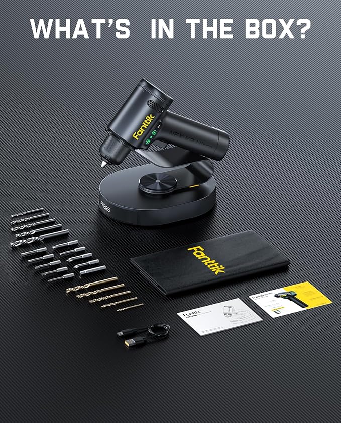 Taladro Atornillador Inalámbrico Fanttik K2 Ultra 7.4V, 30 N.m, 1250 RPM miniatura 9