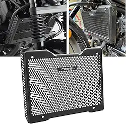 H&ON-DA Rebel 1100 2021-2026 Capa de proteção de grade do radiador para REBEL CMX1100 DCT 2021 2022 2023 2024 2025 2026 - Preto