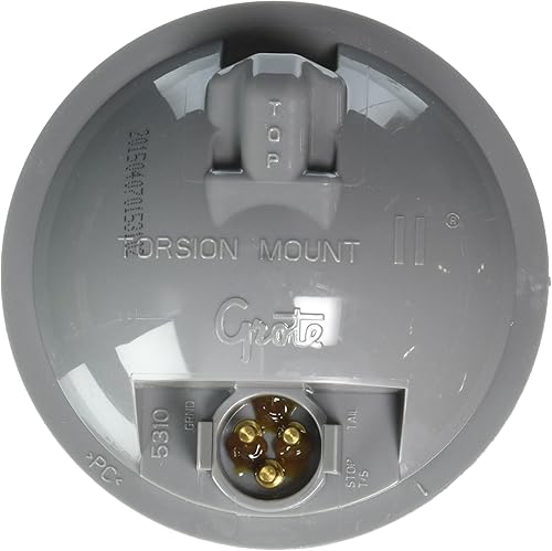 Miniatura 2 de RoadPro RP-53102 - Luz trasera sellada estilo Grote de 4.25 pulgadas, lente de repuesto roja, iluminación para vehículos