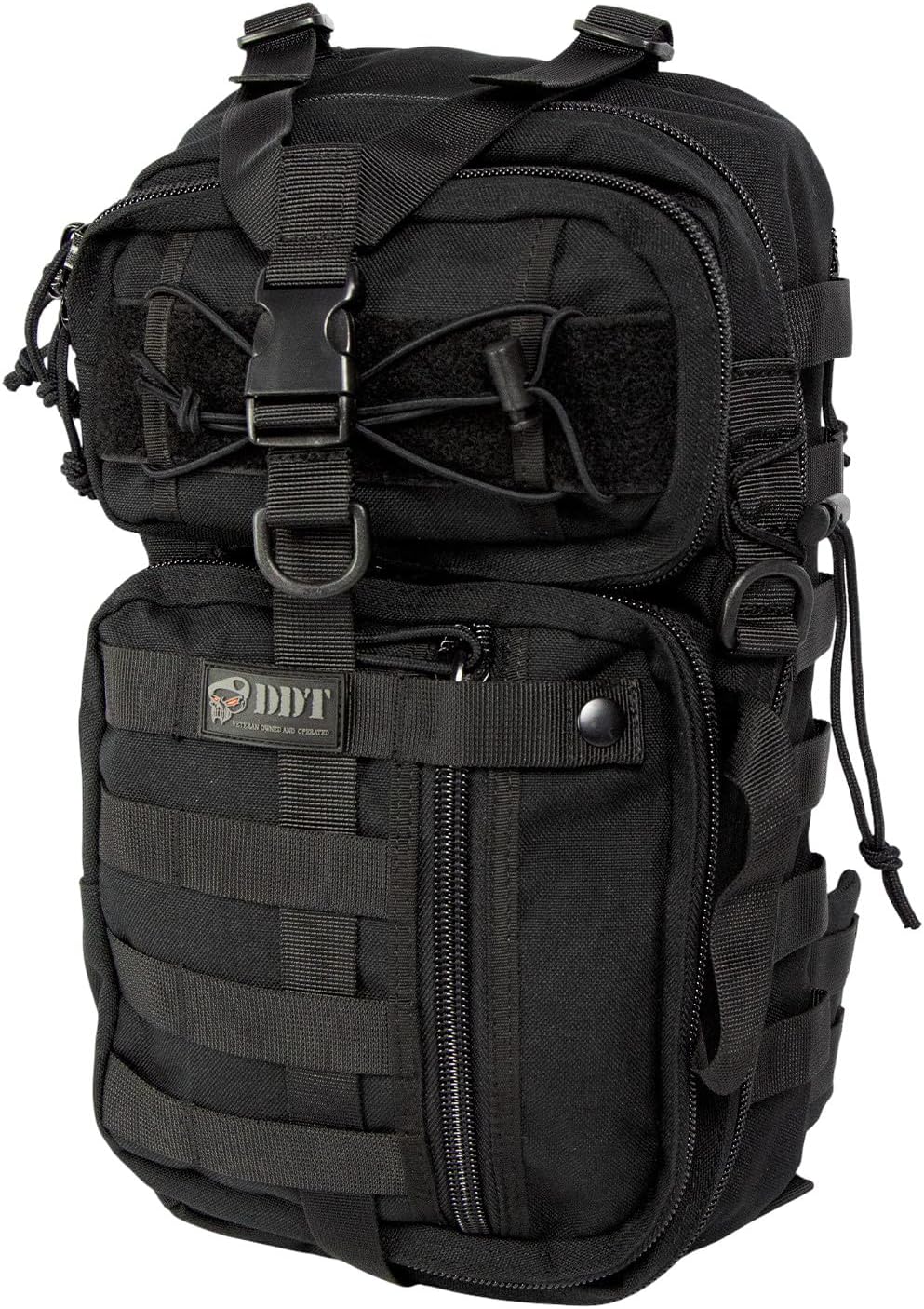 DDT Death Dealer Tactical Assassin Sling EDC Bag, Color Black