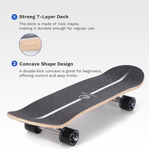 Miniatura 27 de Juegos de patinetas para principiantes con equipo de protección y herramienta de patinaje