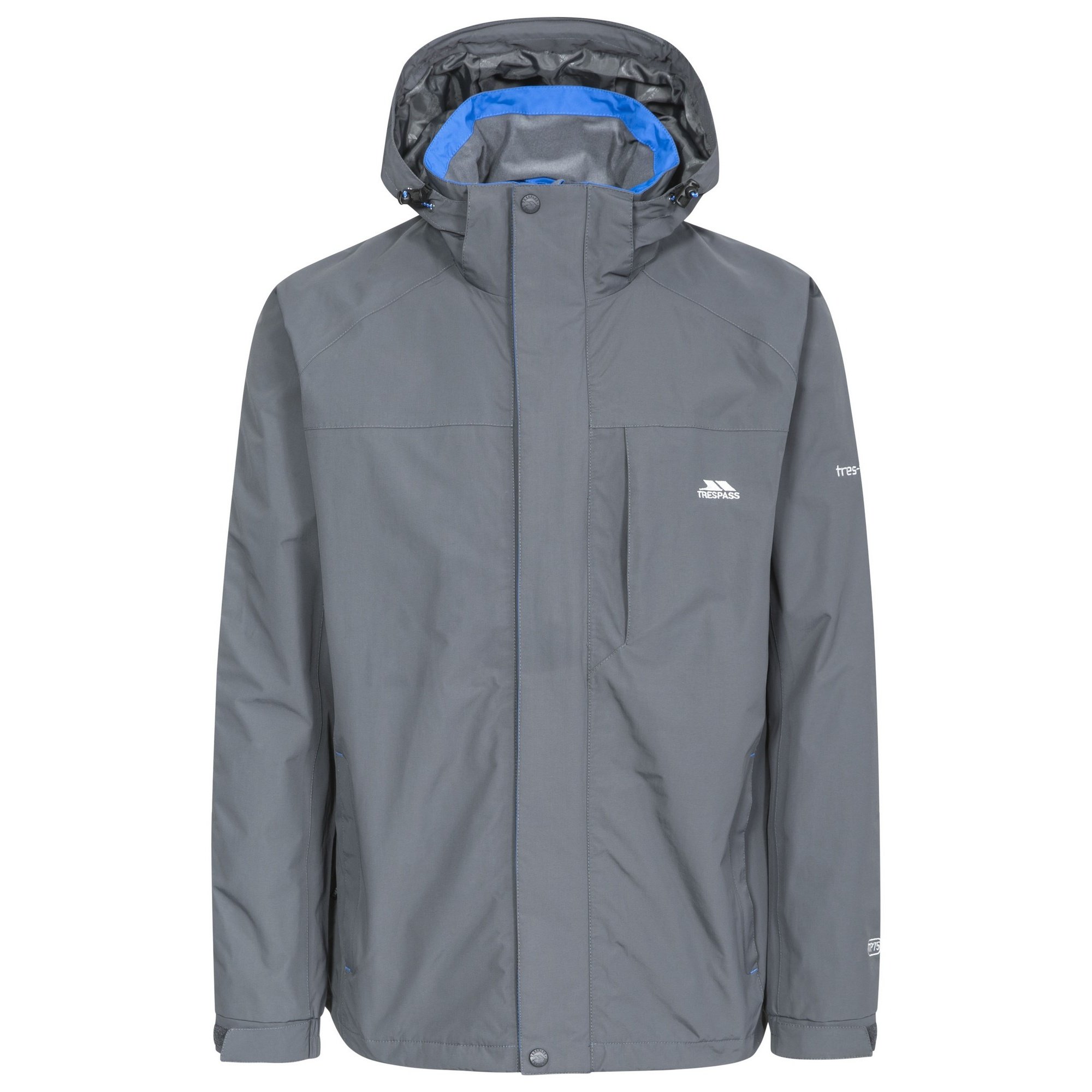 Trespass Men's Carbon Edwards Ii Waterproof Jacket (Xs) (Carbon)