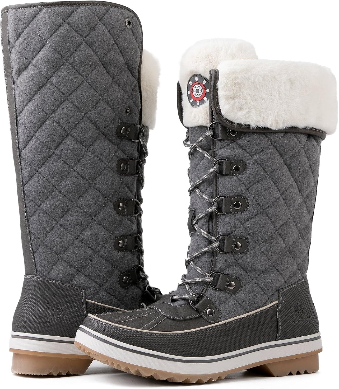 GLOBALWIN Women's 1730 Winter Snow Boots
