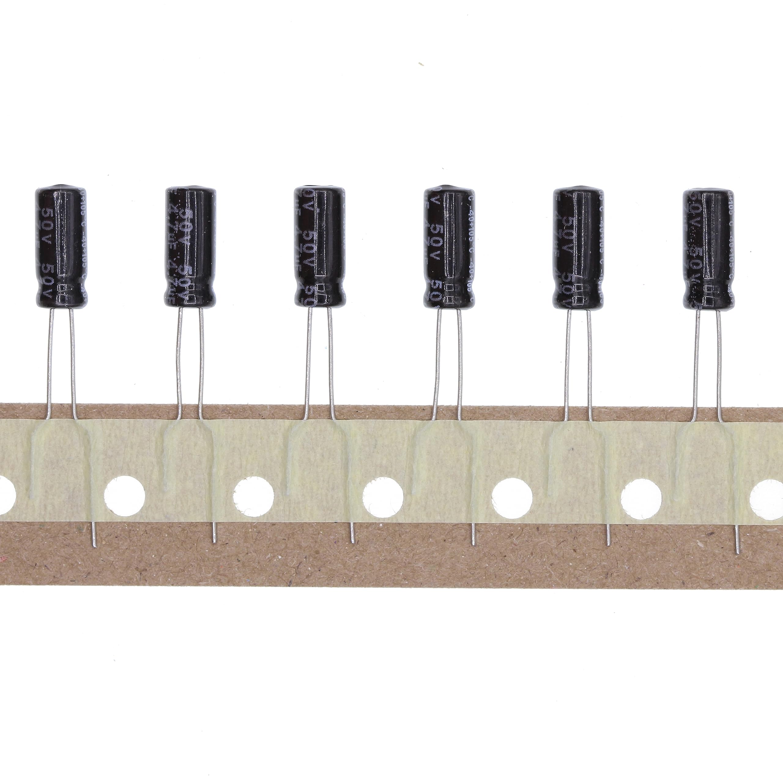 QUARKZMAN 4.7uF 50V 5x11mm Elektrolytkondensator, Radiale Anschlüsse