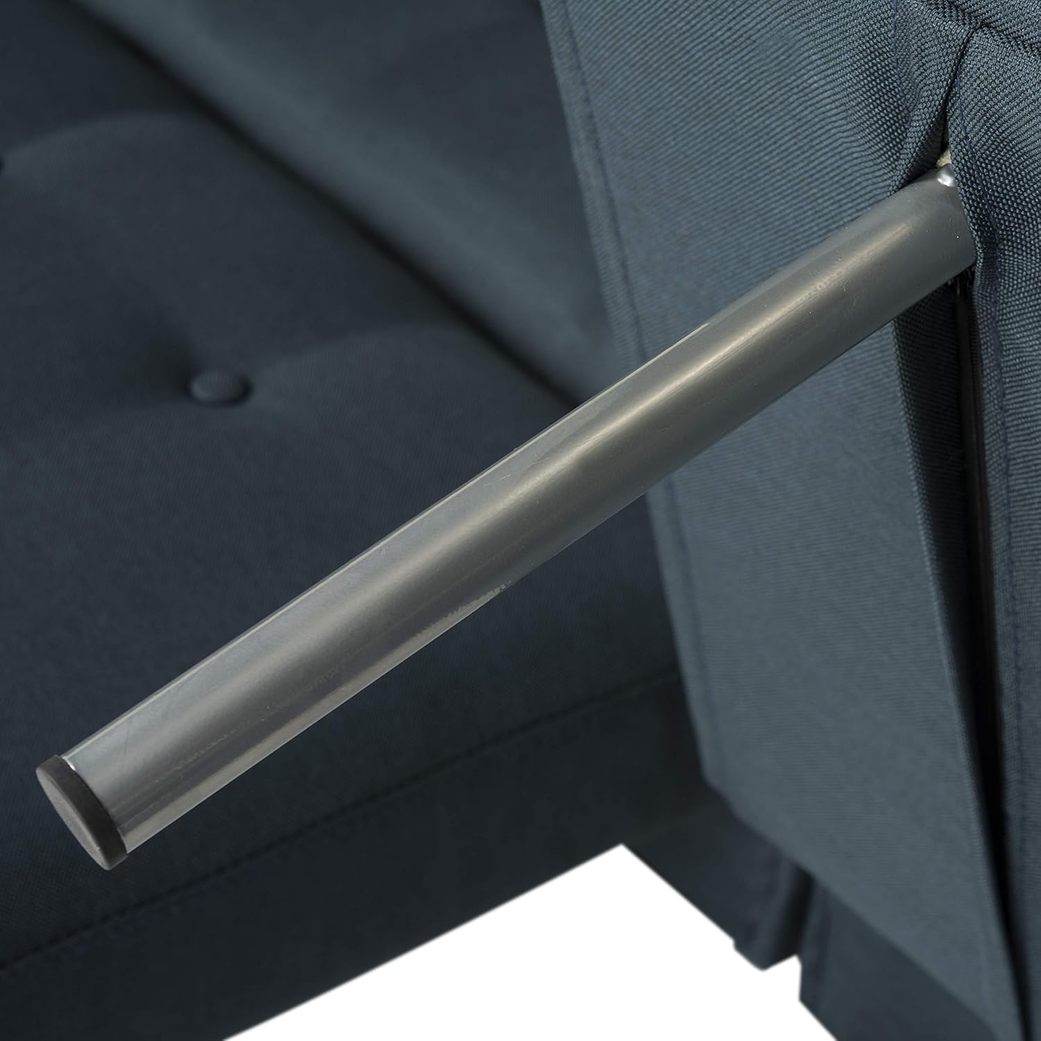 Safavieh Livingston Collection Soho Sofá cama plegable color azul