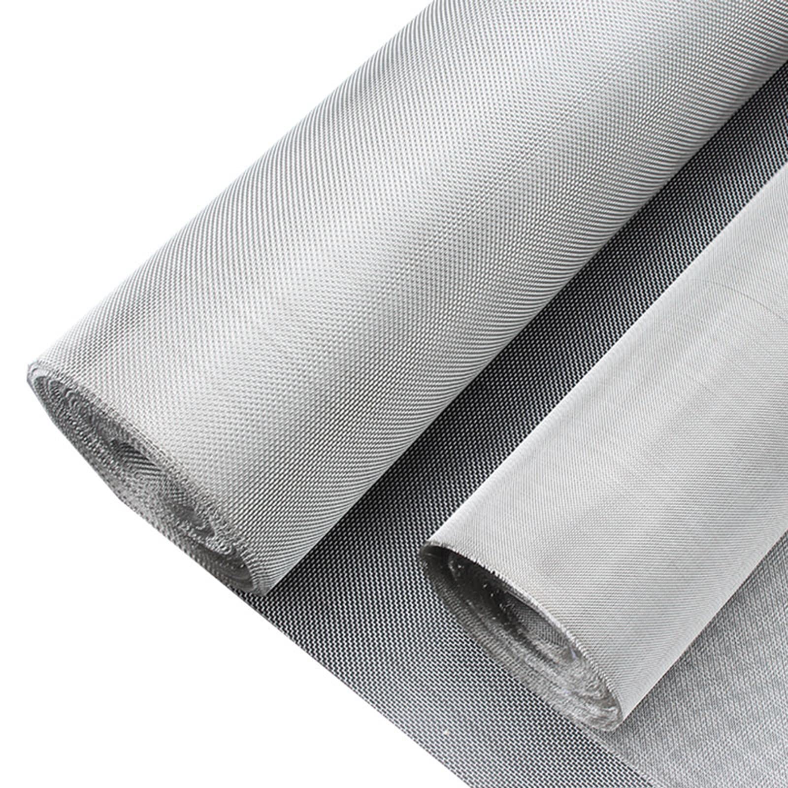 Grille Métallique Acier Inox 304 - Lot De 4 Plaques 30x21 Cm Pour Protection Fenêtres Et Vents