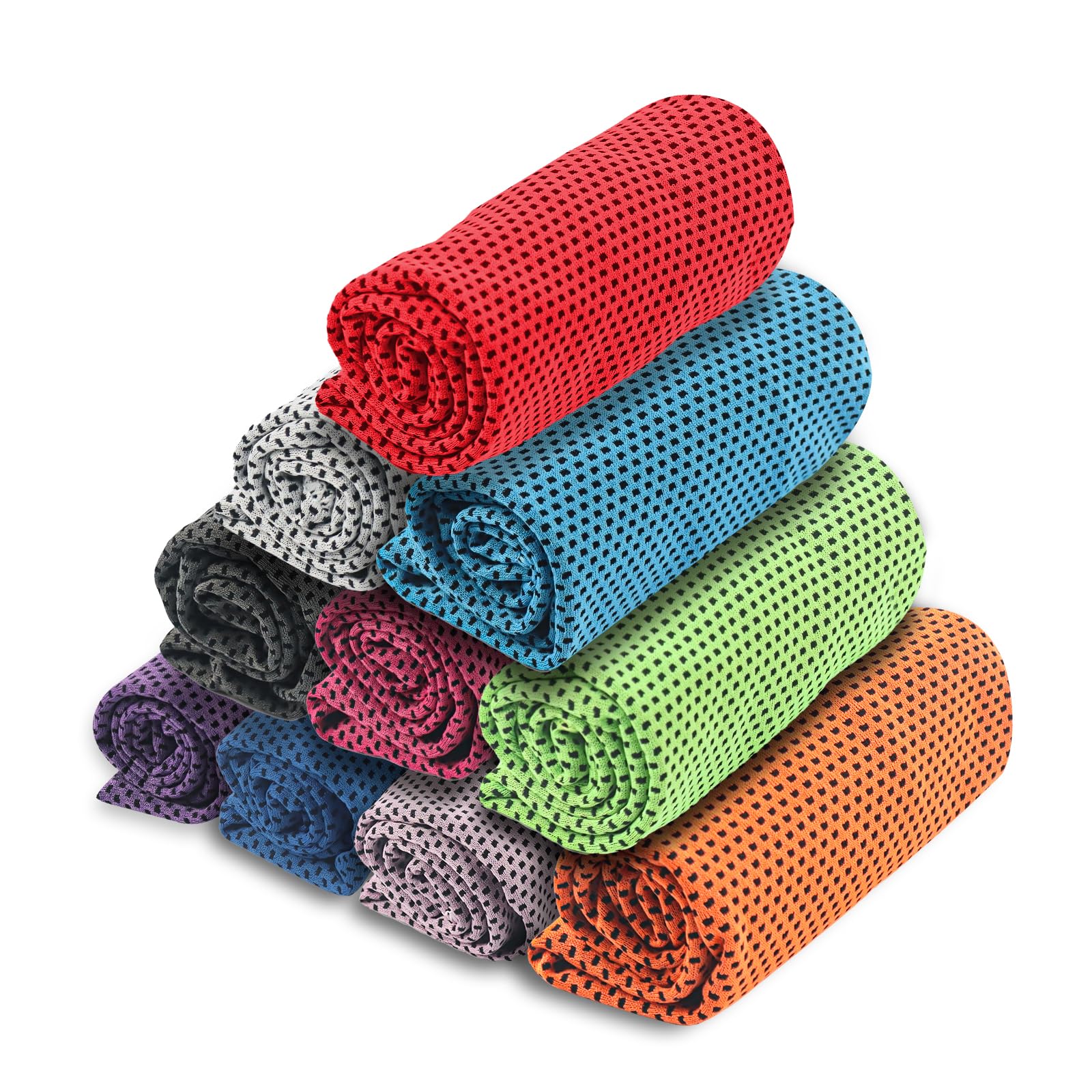 Asciugamano Di Raffreddamento In Microfibra 30x100 cm Per Fitness, Sport, Golf, Yoga