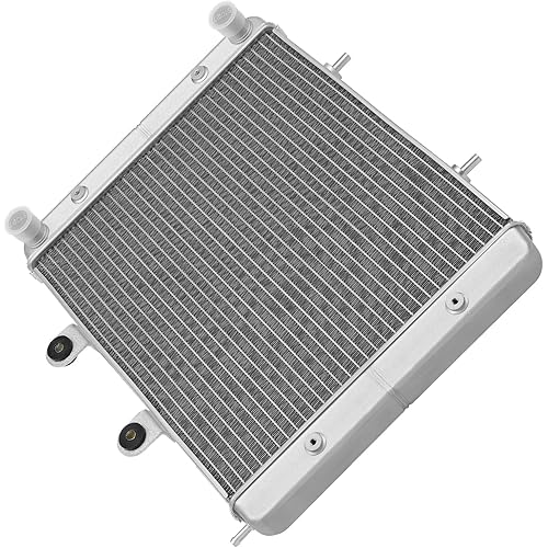 JAVIK Engine Radiator Aluminum Radiator Compatible with Polaris 2008-2022 RZR 800 RZR 570 2014-2016 Sportsman ACE 325 570 900 OEM# 1240444 1240319 1241480