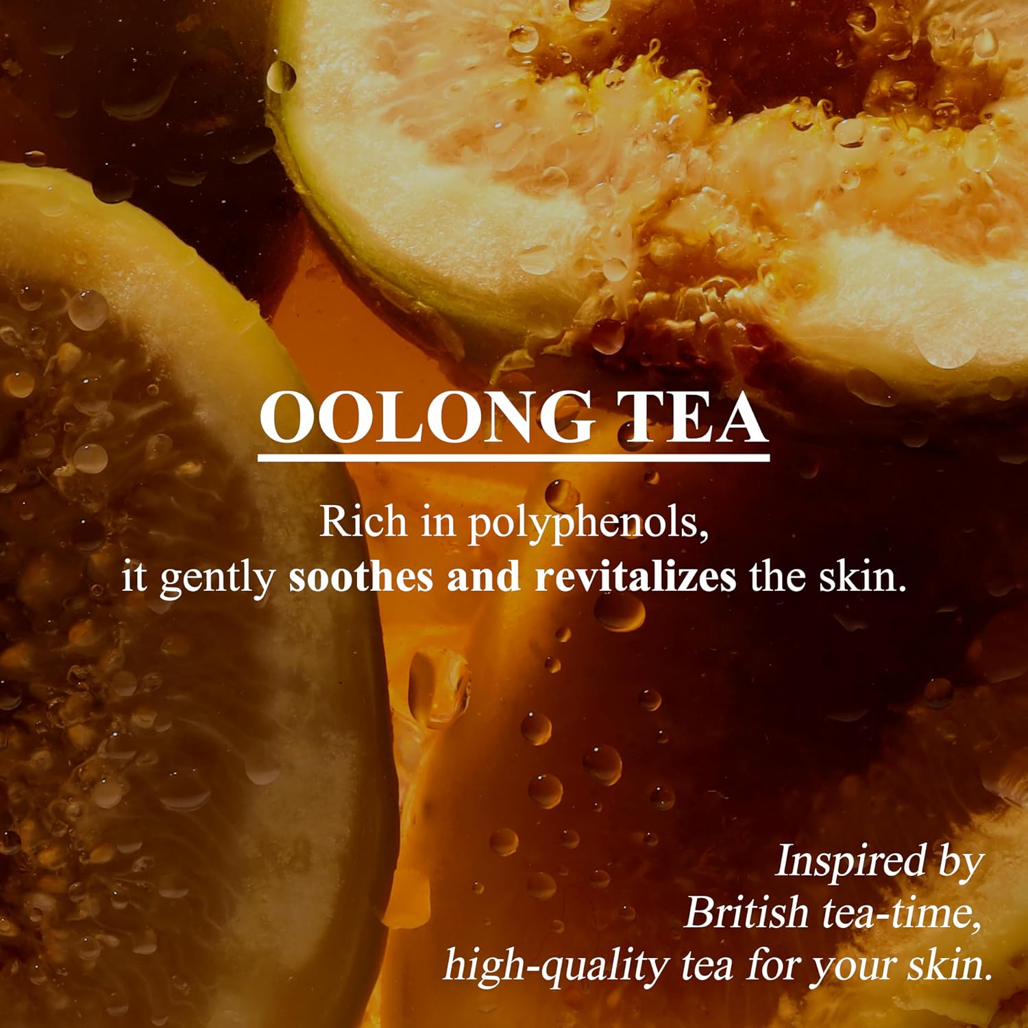TEABLESS Perfumed Body Lotion Fig Peach Oolong Tea, Daily Moisturizer for Dry Skin & Sensitive Skin, Non-Greasy, Korean Skin Care 16.93oz image 4