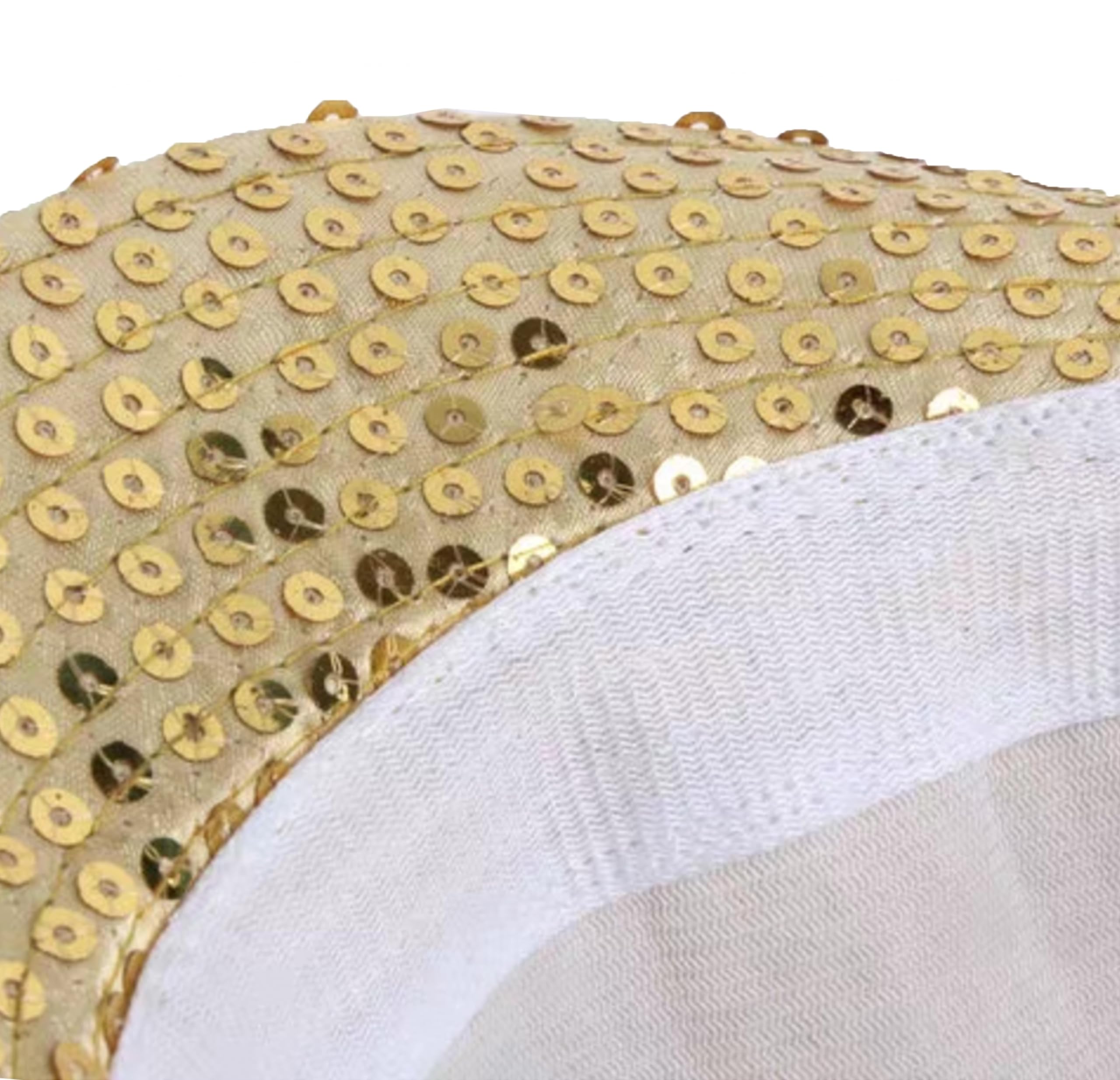 TMK Eleganter Hut mit glitzernden Pailetten, elegant, mehrfarbig und Multipack, Artikelnummer 71300