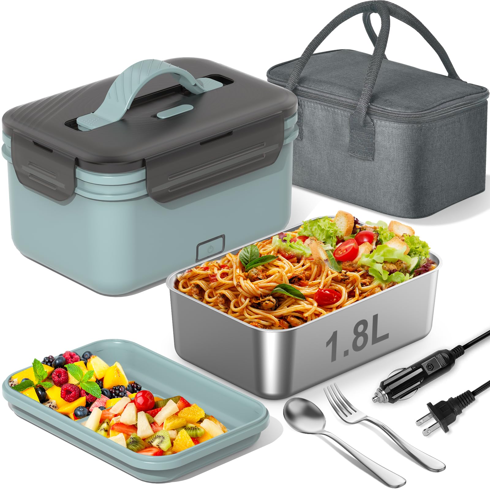 WisaKey Electric Heated Lunch Box