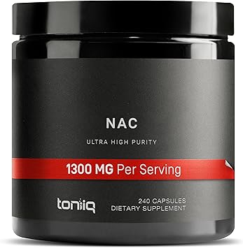 Toniiq 1300mg NAC - 4 Month Supply …