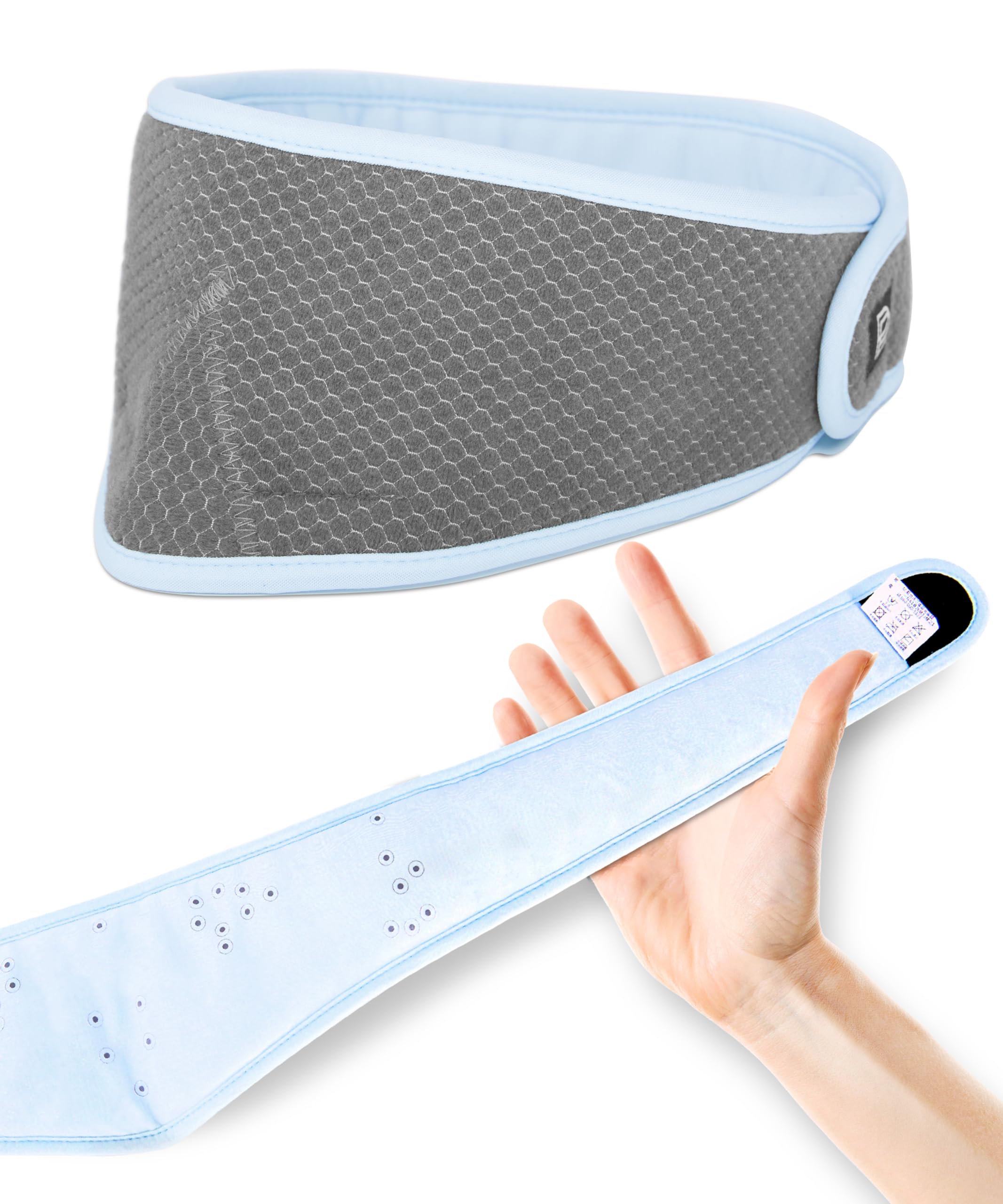Persephone Graphene-Enhanced Recovery Eye Mask - Warm Eye Compress Sleep Mask for Dry Eyes Styes Blepharitis Eye Discomfort