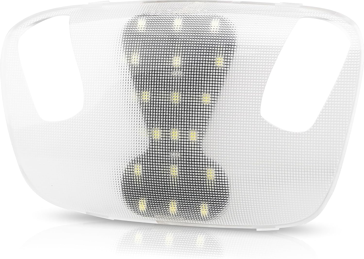 LED Interior Roof Dome Light for 1999-2007 Ford F250 F350 F450 F550 Excursion&F150 Expedition Mustang Taurus: F350 Dome Light Cover Clear Lens Overhead with White PCB, 6000K White Dome Lamp Kit,1 Set