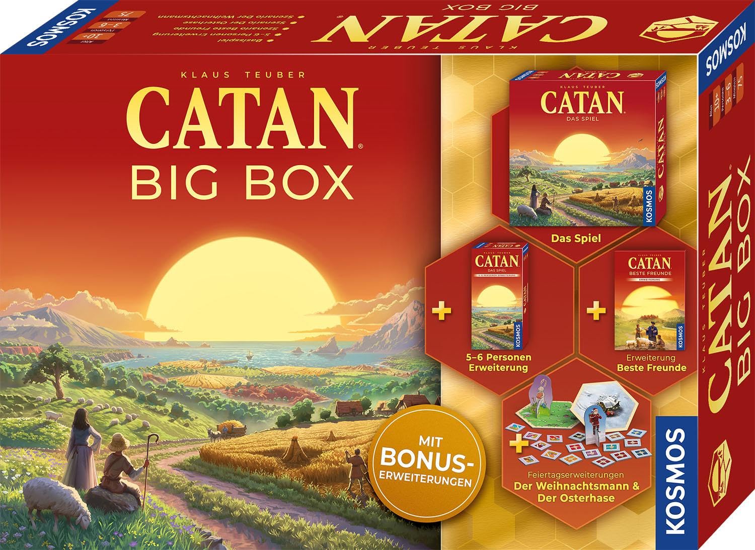 Kosmos Catan Big Box 2025: Spiel