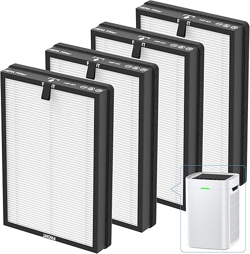 Filtro de repuesto K1 para purificador de aire LUNINO K1, filtro de alta eficiencia 3 en 1 con H13 True HEPA, carbón activado y prefiltro, paquete