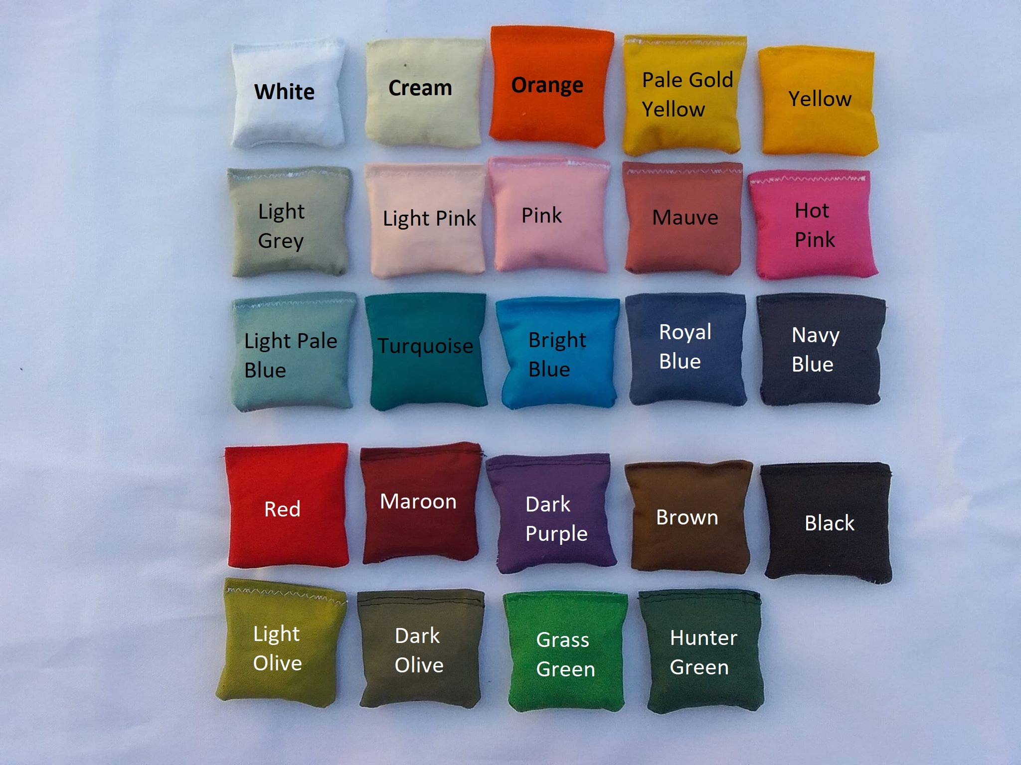 Embroidery By Zevotek Mini Cornhole Bags 4 inches 4