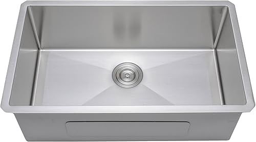 Miniatura 2 de Wells NCU3018-10 New Chef'S Collection - Fregadero de cocina, 30 pulgadas, acero inoxidable