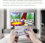 2 Pack 2.4 GHz Wireless USB Controller Compatible with Super NES Games, iNNEXT SNES Retro USB PC Super Classic Controller for Windows PC MAC Linux Genesis Raspberry Pi Retropie (Multicolored Keys)