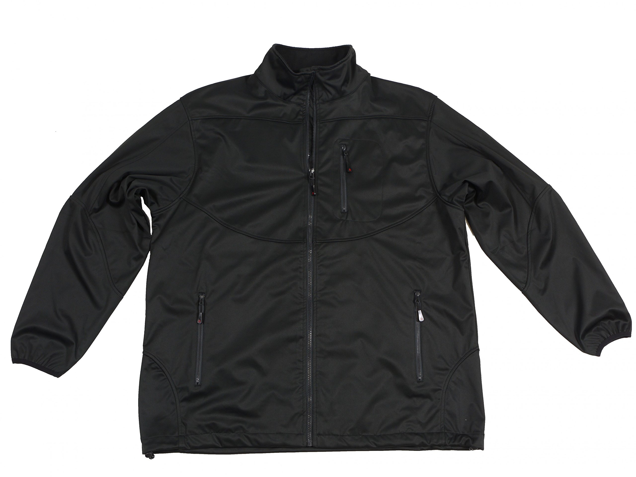 Abraxas Bi-elastische Softshell-Jacke in schwarz