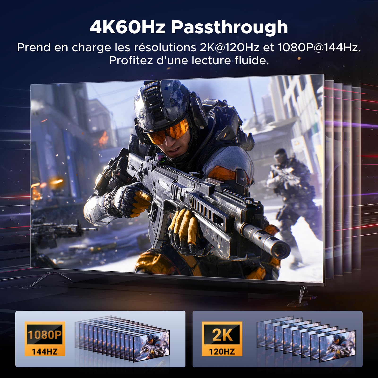 UGREEN 4K 30Hz Carte de Capture Vidéo HDMI USB C 3.2 4K 60Hz Enregistrement