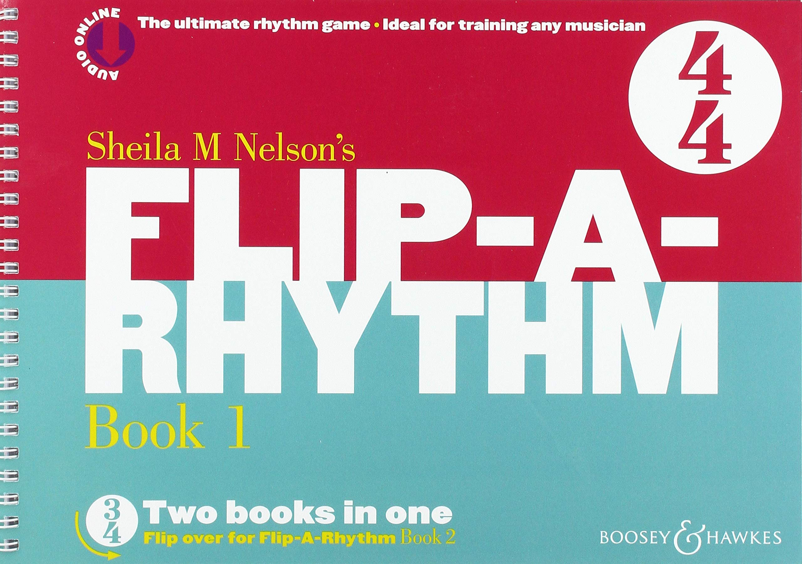 Flip-a-rhythm Vol. 1+2 Nelson Book with Online audio files The ultimate rhythm g