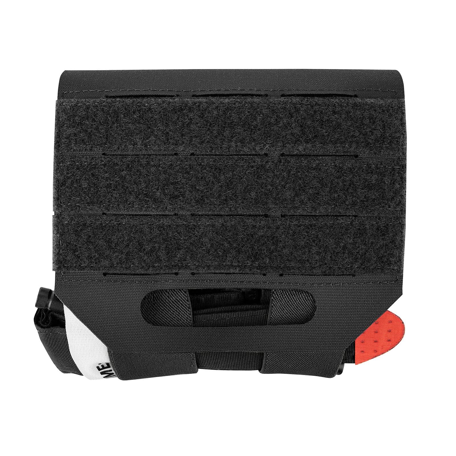 PETAC GEAR Tactical Ifak Pouch, Molle First Aid Micro Trauma Kit Belt Medical Survival Pouches (Black)