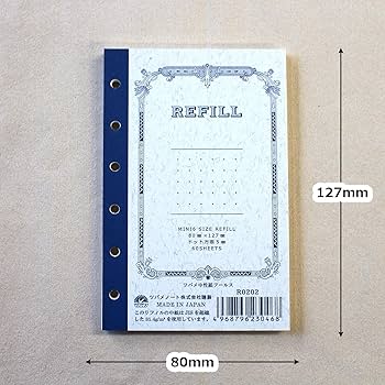 Amazon | ツバメノート リフィル ミニ6 ドット方眼 R0202