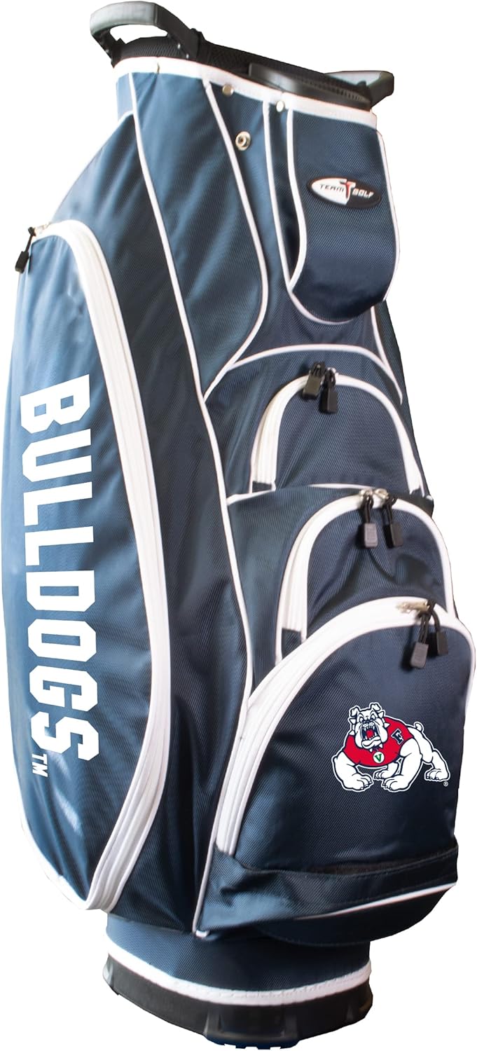 Lightweight, 10-Way Club Divider, Spring Action Stand, Insulated Cooler Pocket, Velcro Glove and Umbrella Holder & Lift Assist Handles