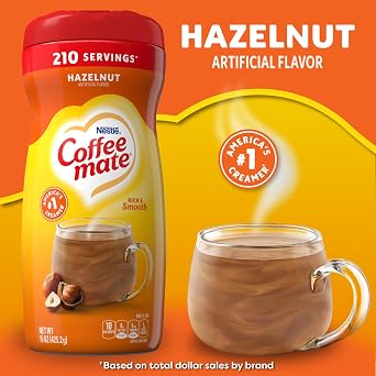 Nestle Coffee mate Hazelnut Powder Coffee Creamer
